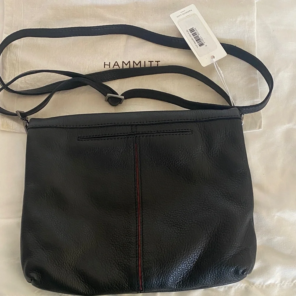 Hammitt VIP Med Red Zip Crossbody Bag - Picture 5 of 13